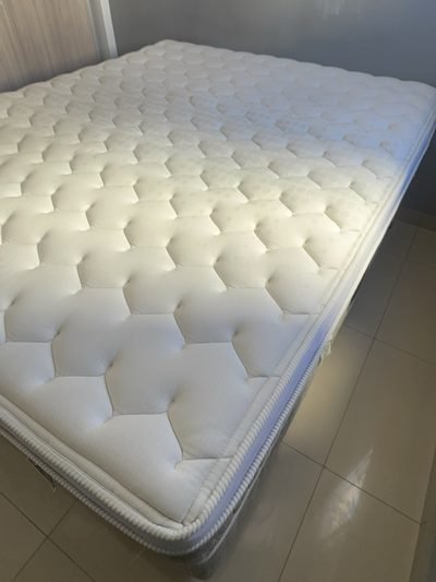 Colchão estampado: colchão estampado, depois da higienização