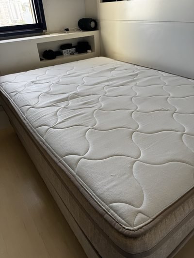 Colchão no quarto: colchão no quarto, depois da higienização